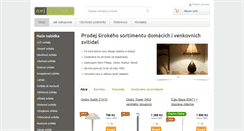 Desktop Screenshot of nej-svitidla.cz