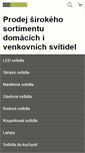 Mobile Screenshot of nej-svitidla.cz